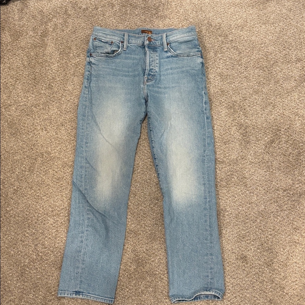 MOTHER Classic Blue Denim Jeans